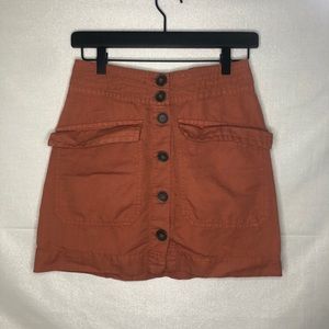 Orange/Mojave skirt